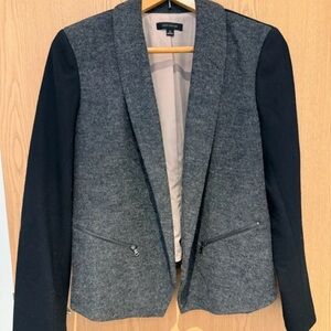 Ann Taylor Gray and Black Women's Blazer